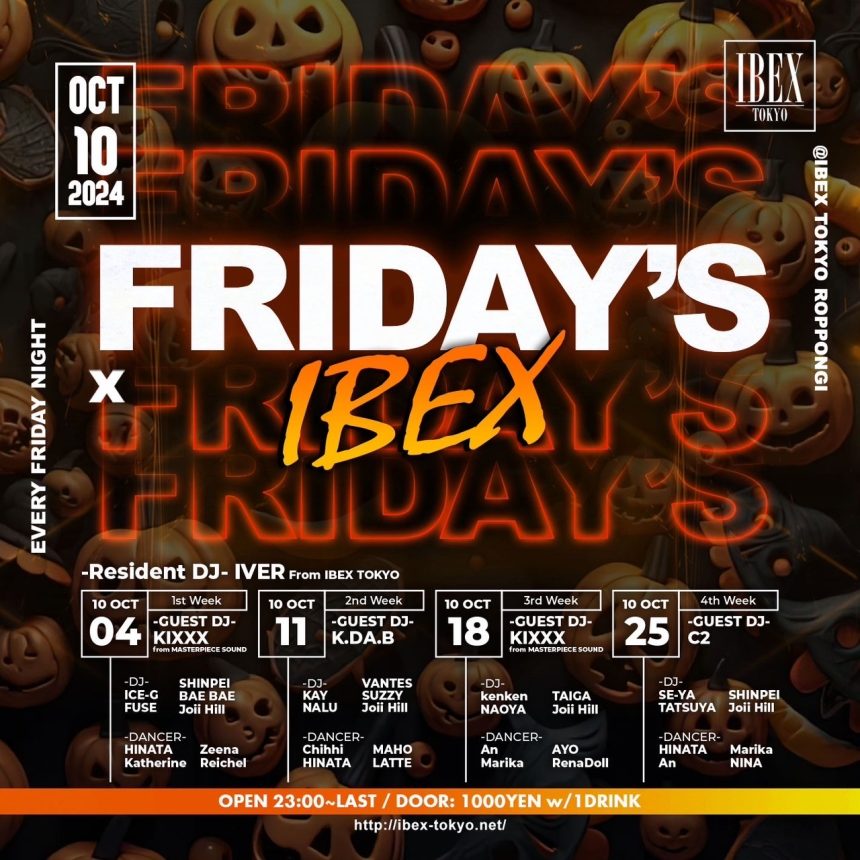 “FRIDAYS” Every Fridays!!